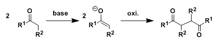 Oxidative Coupling of Enolates