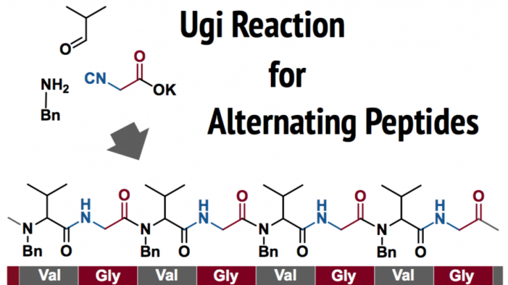 Ugi Reaction for Alternating Peptides