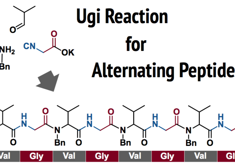 Ugi Reaction for Alternating Peptides