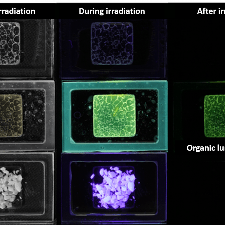 World’s First Organic Long-persistent Luminescence